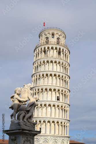 Naklejka - mata magnetyczna na lodówkę Pisa -la torre