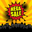 © Flavijus Piliponis - Mega sale design, vector illustration