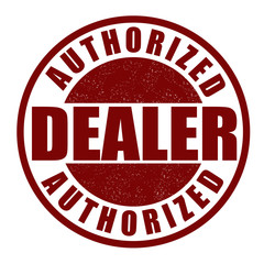 Wall Mural - Authorized dealer stamp