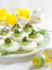 Wall Mural - Deviled eggs