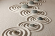 canvas print picture - Zen stones
