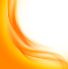 Poster - Abstract orange background