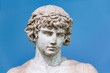 Ancient greek statue portrait