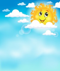 Sticker - Sun on sky theme image 2