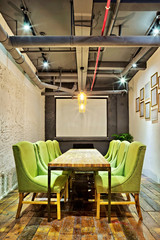 Poster - Conference table and chairs in meeting room