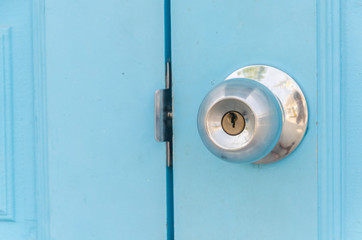 Wall Mural - Door knob