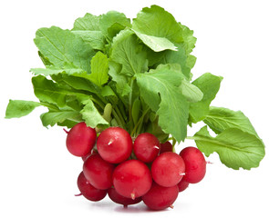 Wall Mural - fresh radish isolated