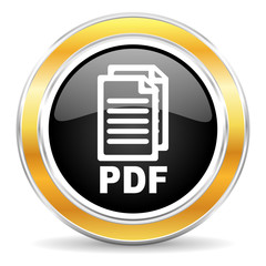 Aufkleber - pdf icon,