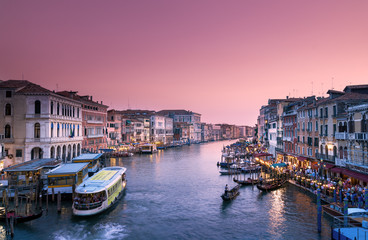 Fototapete - Grand Canal Venice Italy