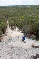 Wall Mural - Coba ruins, Mexico