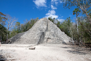 Wall Mural - Coba ruins, Mexico