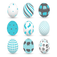 Wall Mural - Easter eggs