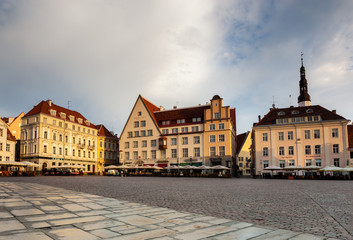 Wall Mural - 344-tallinn market square