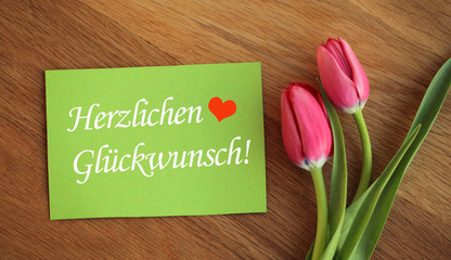  Herzlichen Glückwunsch