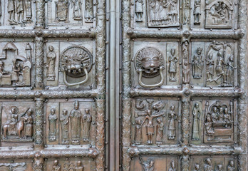 Canvas Print - Fragment Gate of the St. Sophia Cathedral