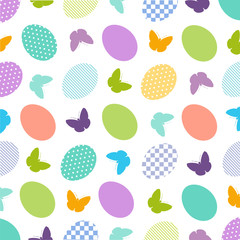 Wall Mural - Seamless Easter Pattern