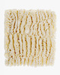 © Mint Images - Organic wheat flour ramen noodles, a portion of dried noodles on a white background.