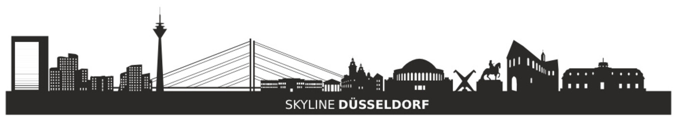 Wall Mural - Skyline Düsseldorf