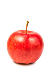 Red apple isolated on white background