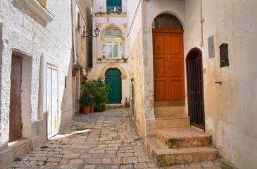 Alleyway. Monopoli. Puglia. Italy.