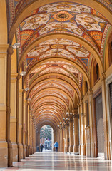 Poster - Bologna - External corridor  from Via Farini street