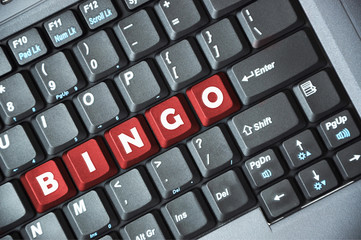 Bingo key on keyboard