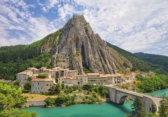 Canvas Print - Sisteron 01