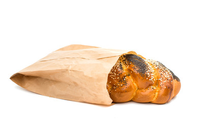 Poster - bun with sesame and poppy seeds