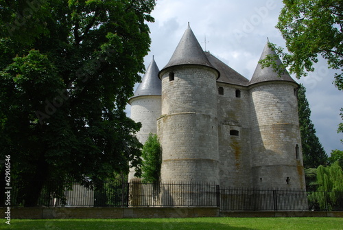 Fotografie, Obraz Château des Tourelles, Vernon, Normandie