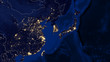 Japan & East China Sea - Night - 02