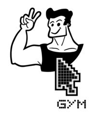 Sticker - Web gym