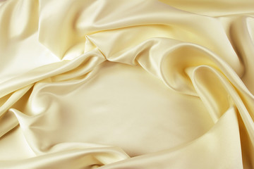 Brown silk fabric texture