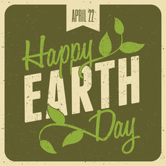 Sticker - Earth Day Poster