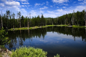 Lake at Yosemite National Park