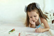 © aletia2011 - Caucasian girl lying on the bed