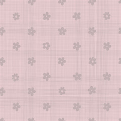Aufkleber - Geometric pink seamless background with fabric texture.