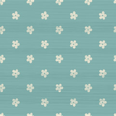 Aufkleber - cute geometric seamless pattern with fabric texture effect
