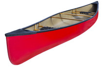Red Tandem Canoe