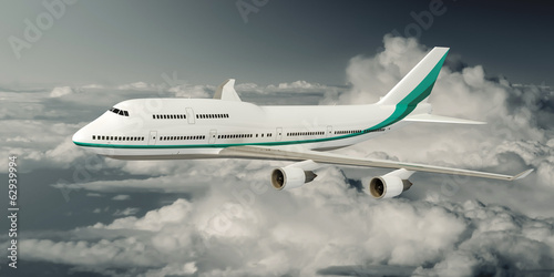 Fototapeta dla dzieci 747 Airplane