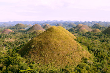 Chocolate Hills, Bohol Island, Philippines