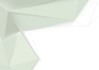 Wall Mural - crystal origami abstract folder template