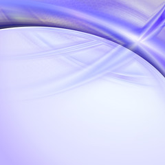 Aufkleber - Abstract blue waving background