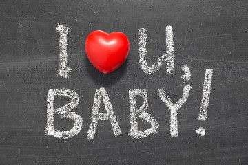 Sticker - love you baby