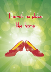 Fototapete - no place like home