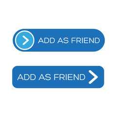 Poster - Add as friend - social site button