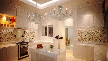 white kitchen