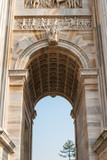 Fototapeta Paryż - Arco della Pace, arco trionfale, Milano