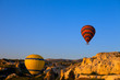 Hot air balloons in early morning
