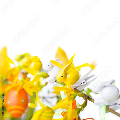 Ostern - Freisteller - Osterstrauß - Karte