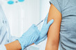 Vaccination in the shoulder